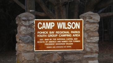 Camp Wilson Sign